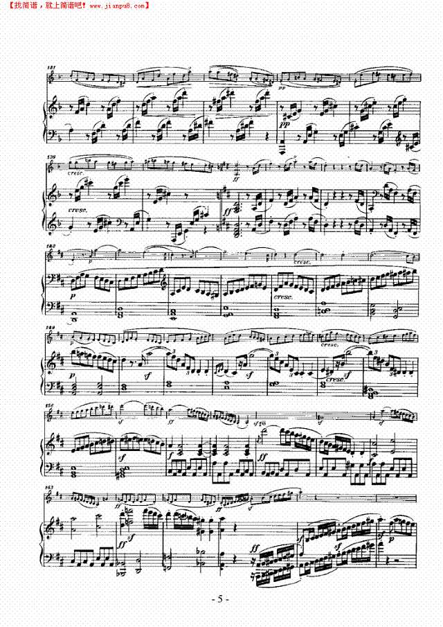 奏鸣曲D大调 歌曲类 钢琴伴奏谱钢琴谱