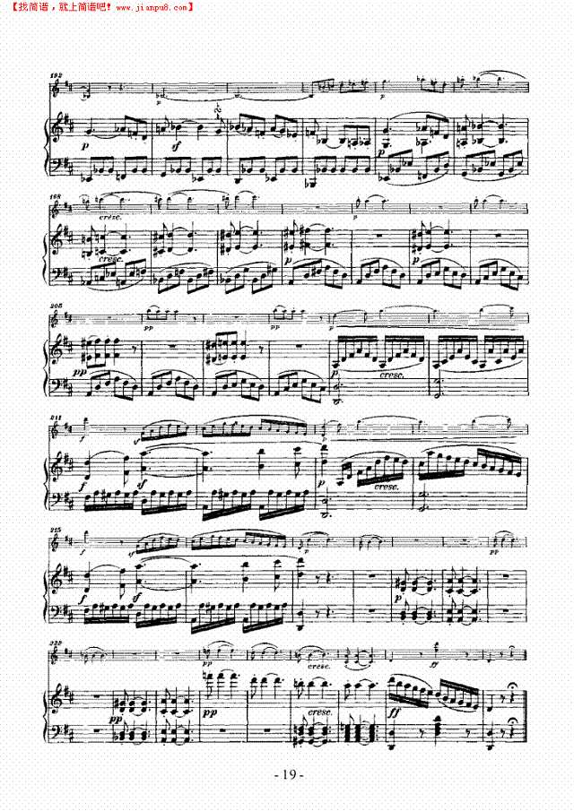 奏鸣曲D大调 歌曲类 钢琴伴奏谱钢琴谱