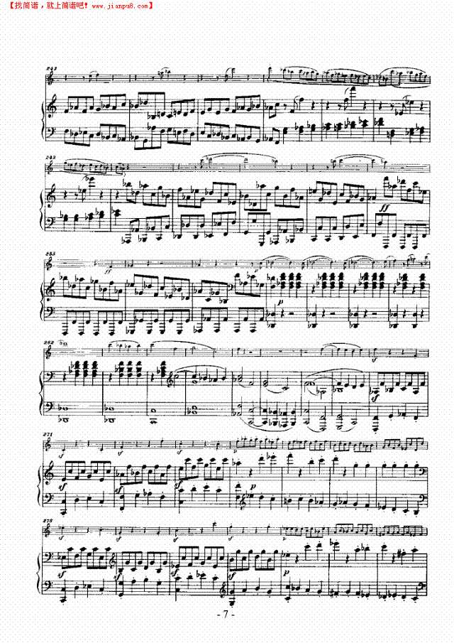 奏鸣曲A大调 歌曲类 钢琴伴奏谱钢琴谱