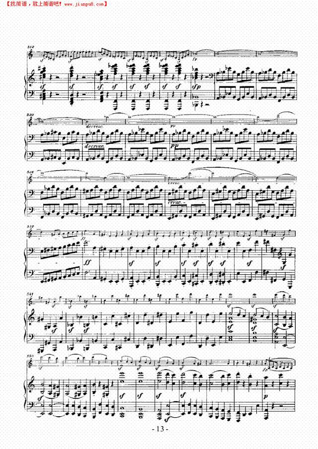 奏鸣曲A大调 歌曲类 钢琴伴奏谱钢琴谱