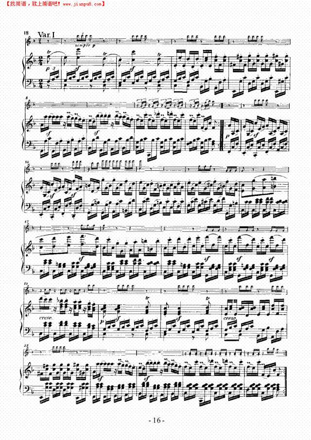 奏鸣曲A大调 歌曲类 钢琴伴奏谱钢琴谱