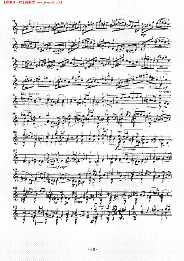 六首无伴奏奏鸣曲及组曲—独奏 弦乐类 小提琴其他曲谱