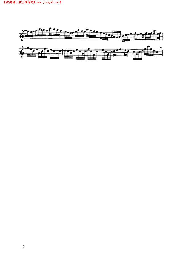 C大调快板其他曲谱