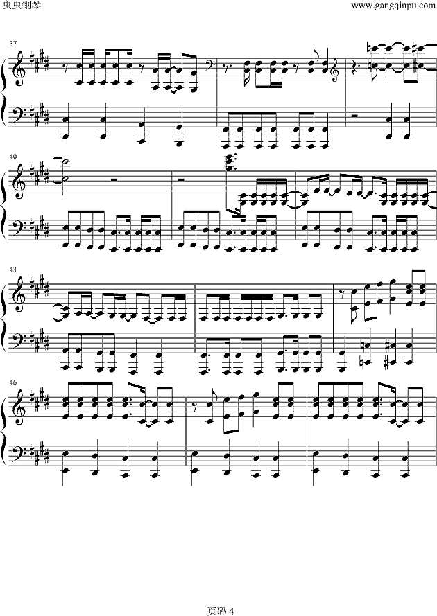 咒文Mirotic钢琴谱