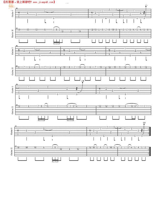 舞在破晓前吉他谱