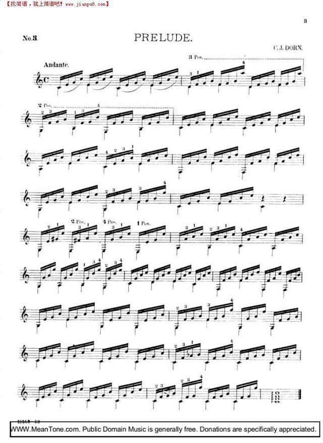 Prelude钢琴谱