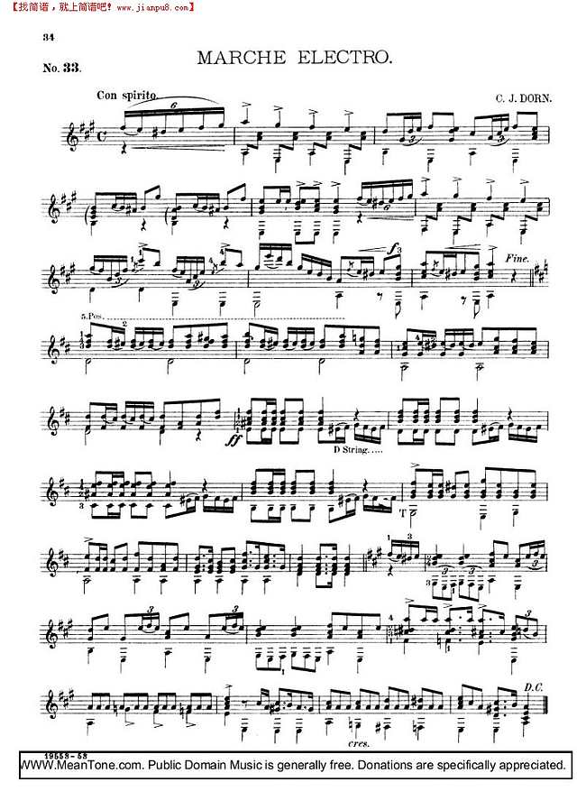 Marche Electro钢琴谱

