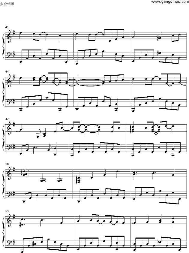 三十日-《保持爱你》插曲钢琴谱