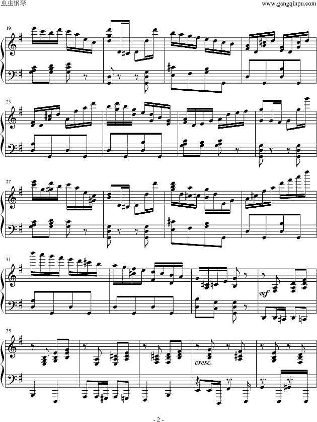 俄罗斯舞曲 胡桃夹子简谱