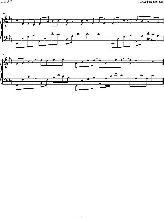 Tommai mai rub sak tee（为什么不接我电话）钢琴谱