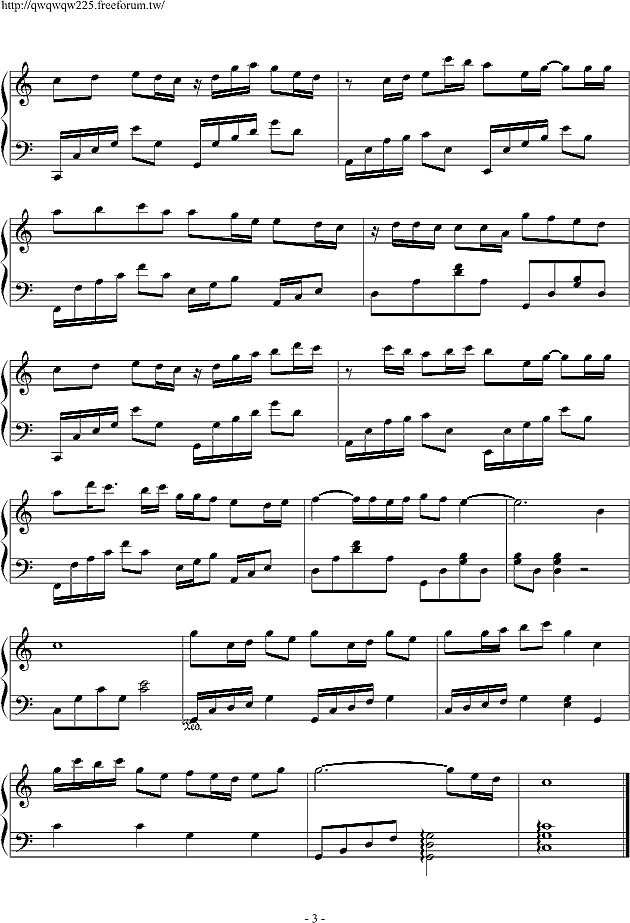 一颗心的距离钢琴谱