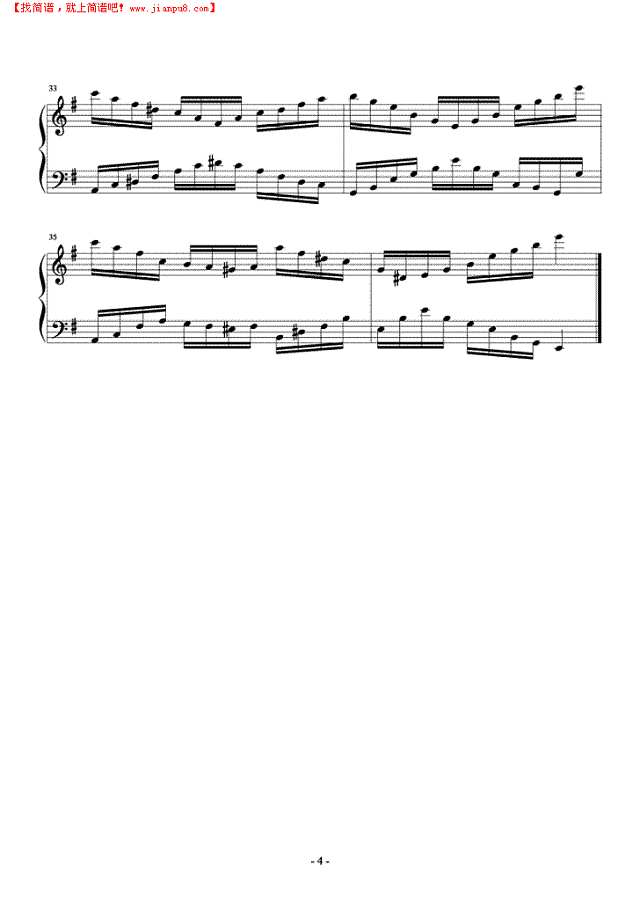 克拉莫练习曲钢琴谱