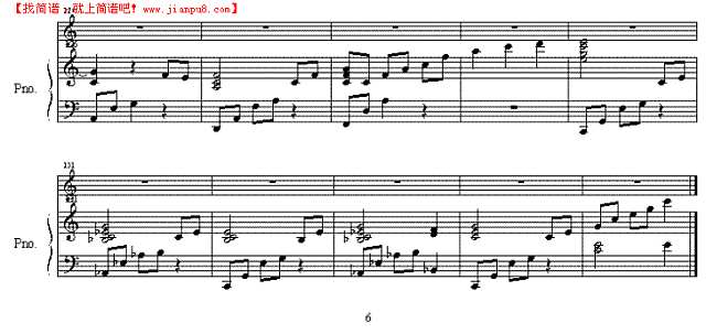 yoru no uta钢琴谱