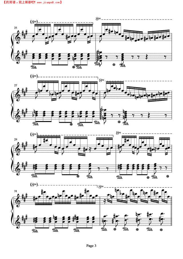 侏儒之舞钢琴谱