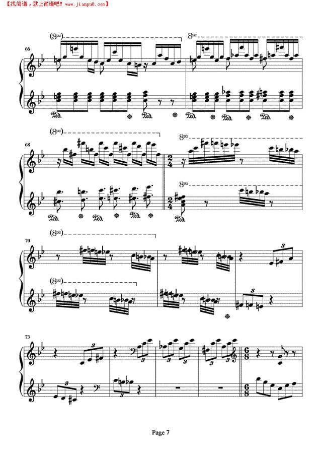 侏儒之舞钢琴谱