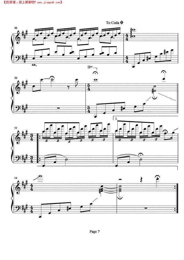 Until The Last Moment钢琴谱