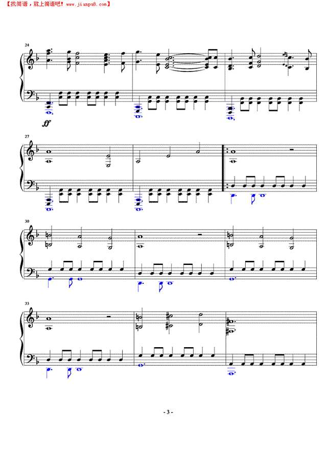 Conquest Paradise钢琴谱