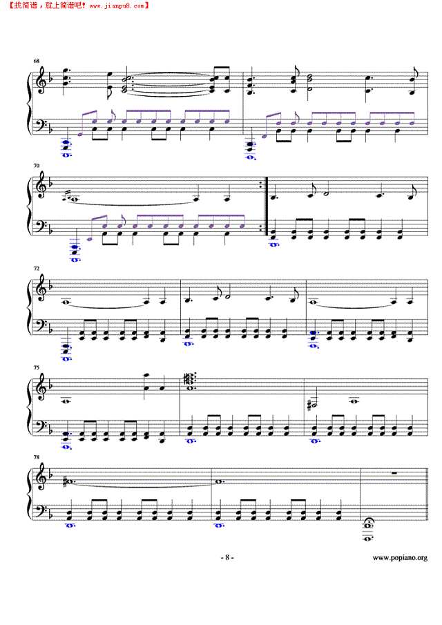 Conquest Paradise钢琴谱