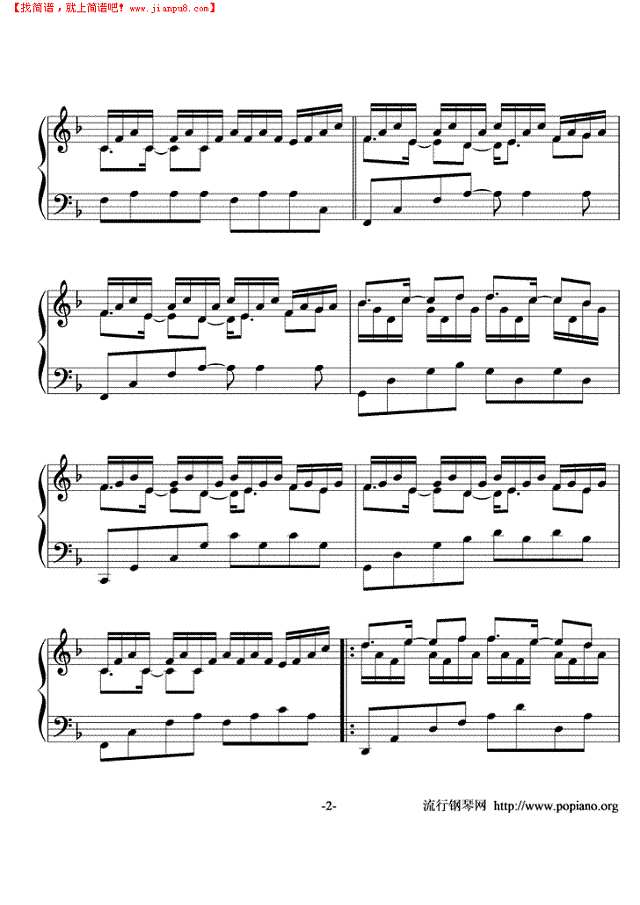 In The Mirror钢琴谱