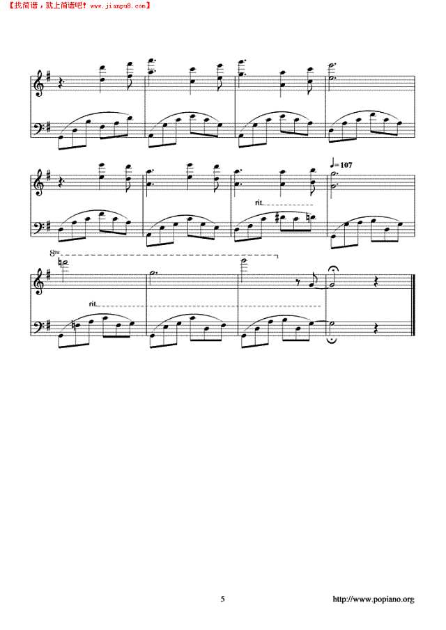 La Legende De Narayama钢琴谱