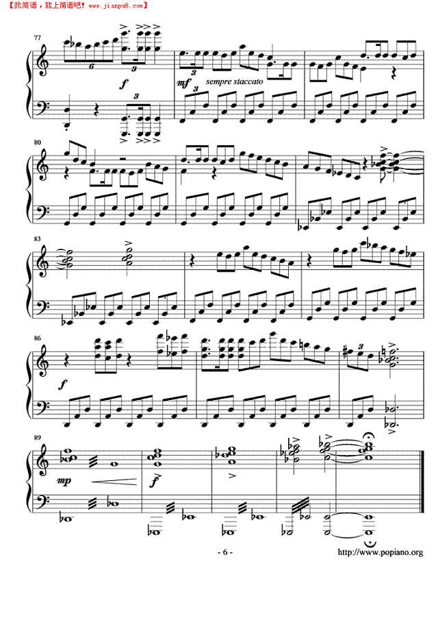 One Summer is Day钢琴谱