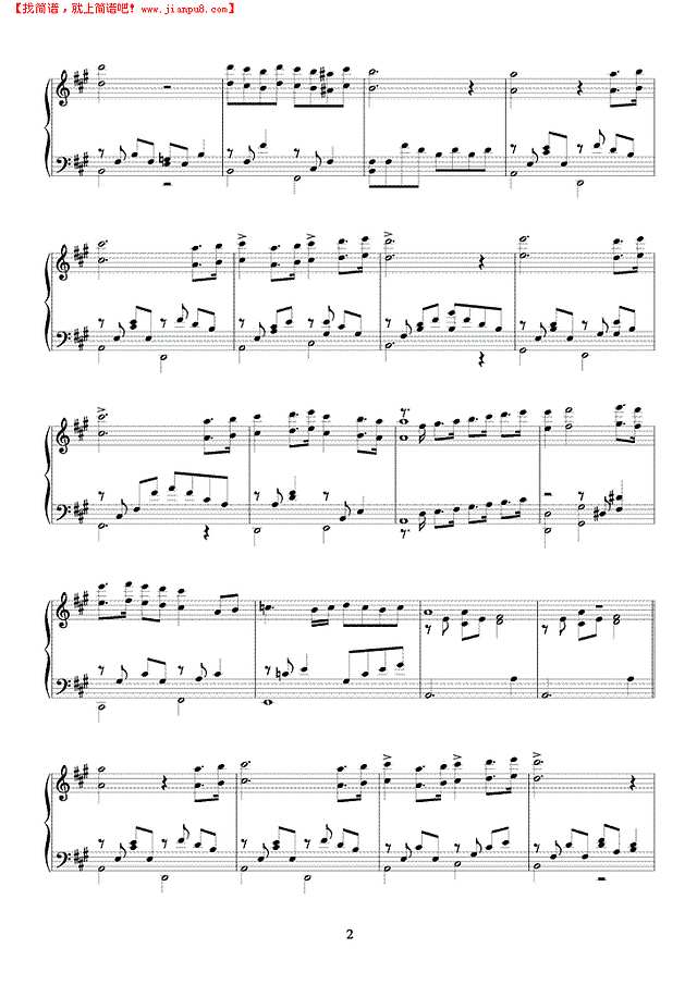 La vita e bella钢琴谱