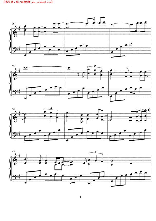 To Take___To Hold钢琴谱