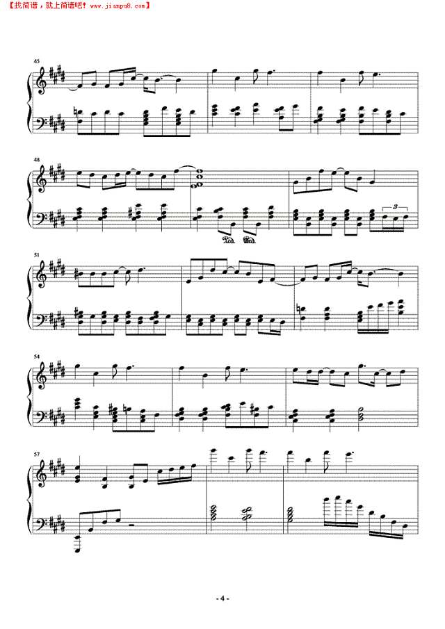 欢乐今宵钢琴谱