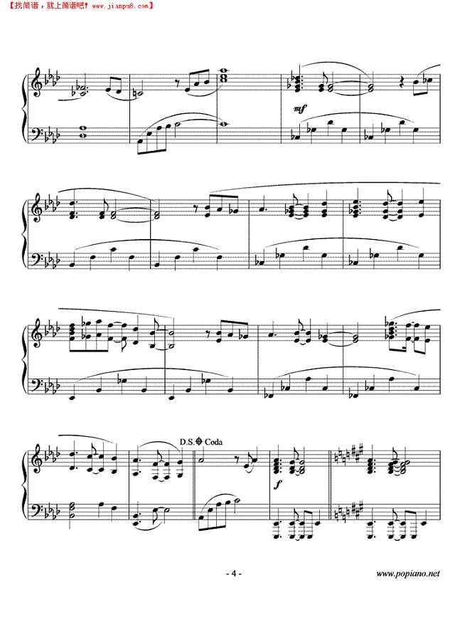 Wind of Life钢琴谱