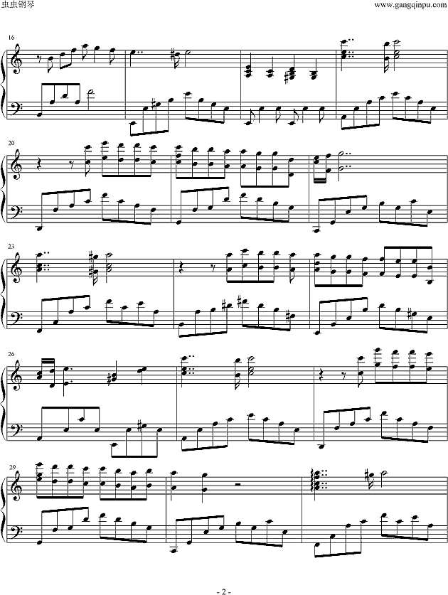 A Scene Of La Seine钢琴谱