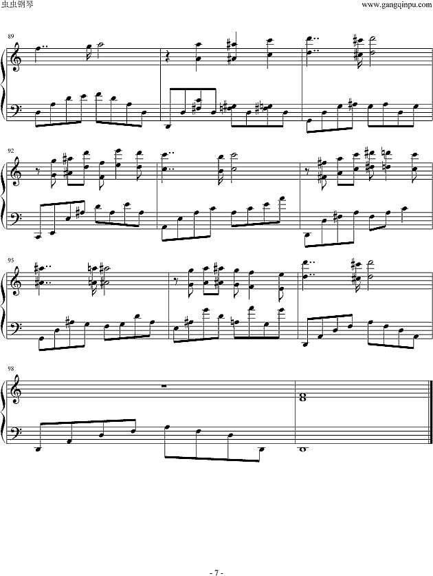 A Scene Of La Seine钢琴谱