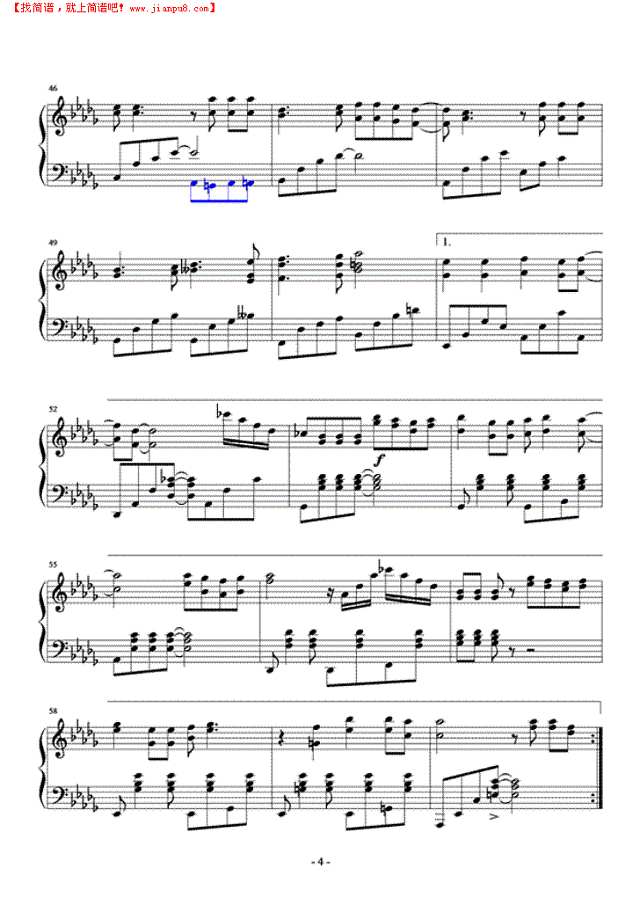 王心凌-月光(演奏版)钢琴谱