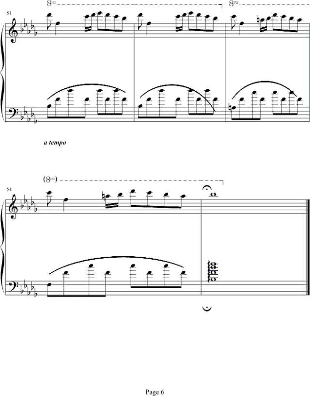 秋日私语钢琴谱