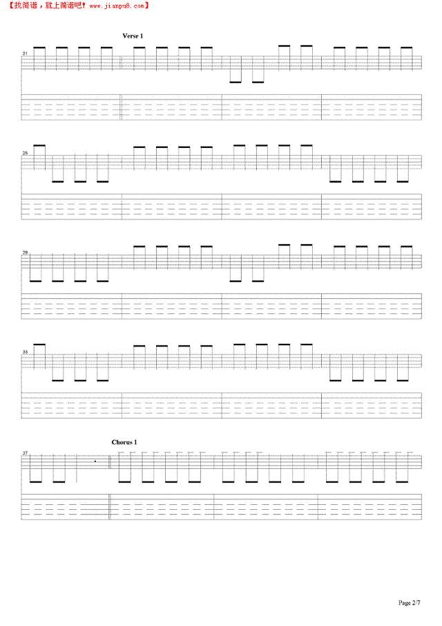 famous_last_words吉他谱