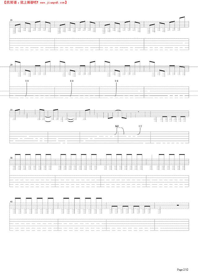 King Nothing吉他谱