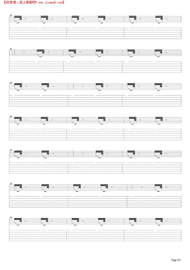 Give In To Me吉他谱