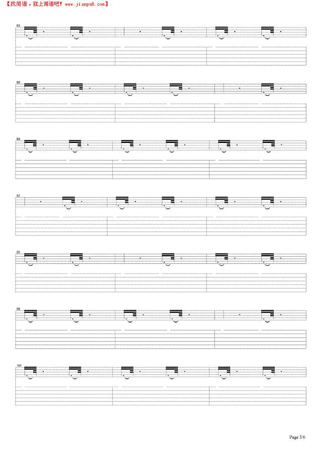 Give In To Me吉他谱