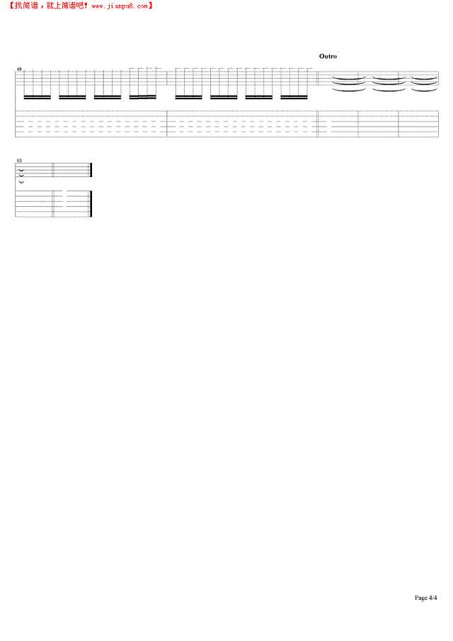 disenchanted吉他谱