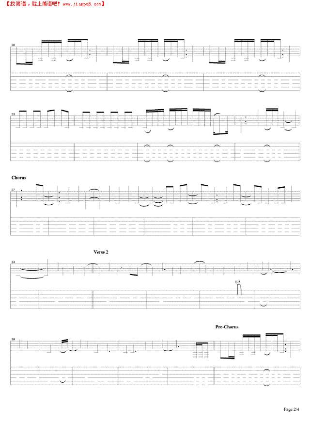 I Do not Love You吉他谱