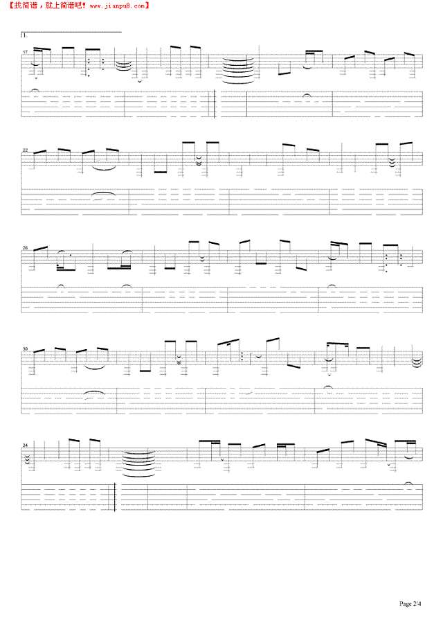 California Dreaming吉他谱