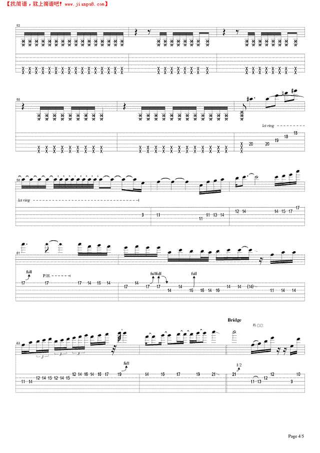 乱世浮生吉他谱