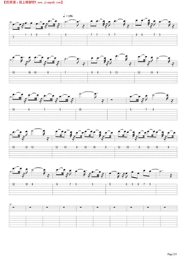 超人主题曲吉他谱