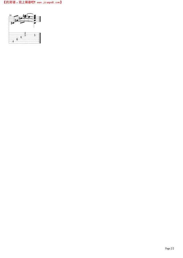 天使与海豚吉他谱