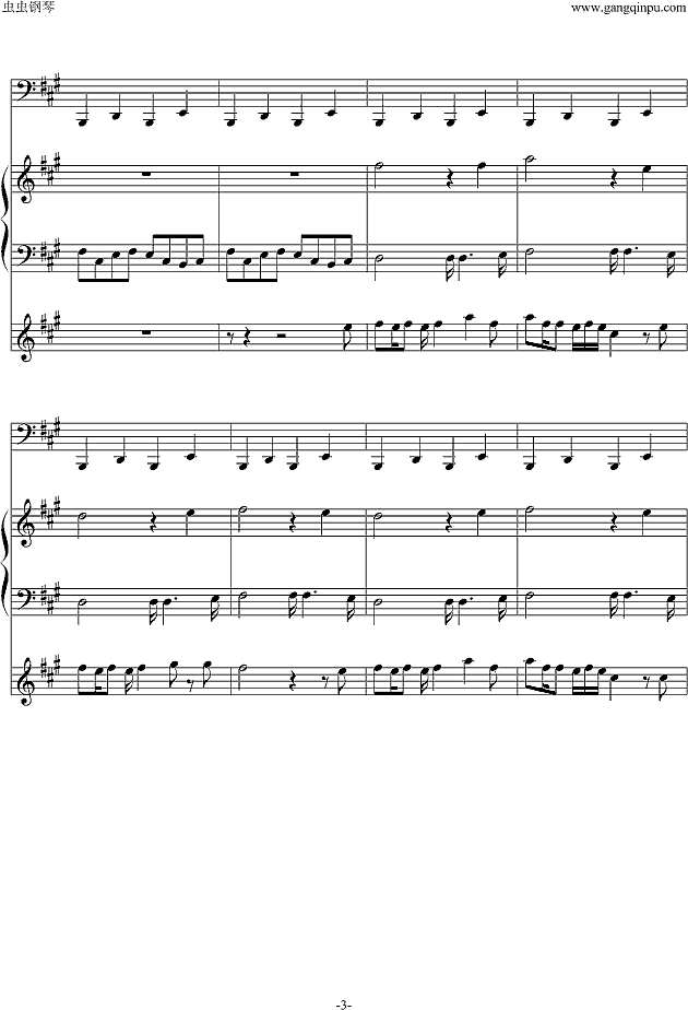 Billie jean-MJ钢琴谱