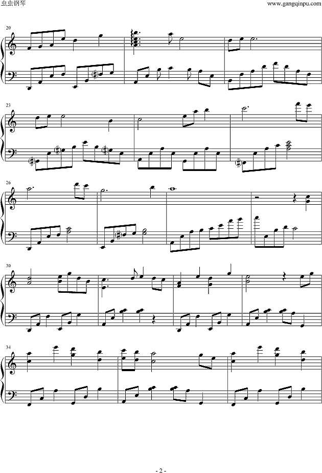 Sea Where Swims the Moon钢琴谱