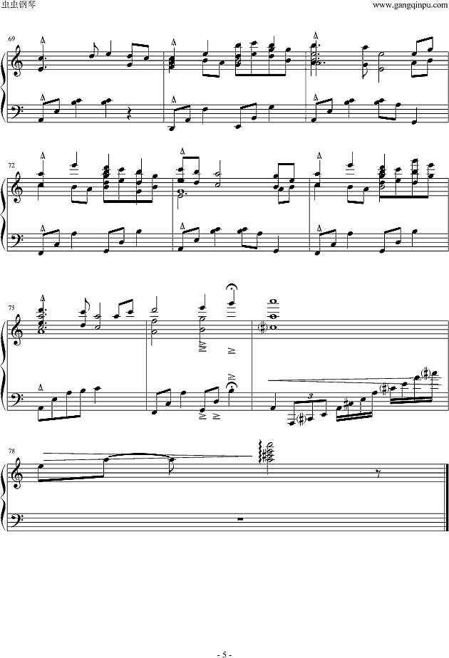 Sea Where Swims the Moon钢琴谱