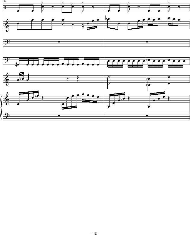 骑士精神钢琴谱