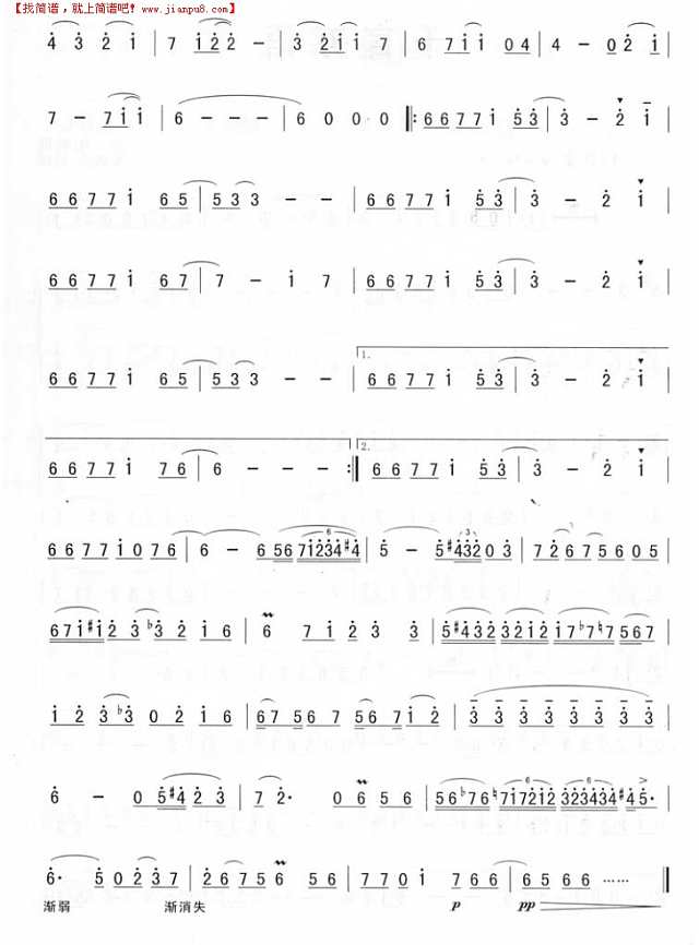 张学友-夕阳醉了简谱
