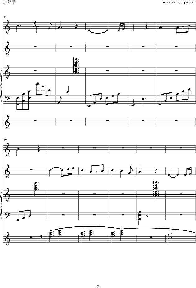 Love Letter To You钢琴谱