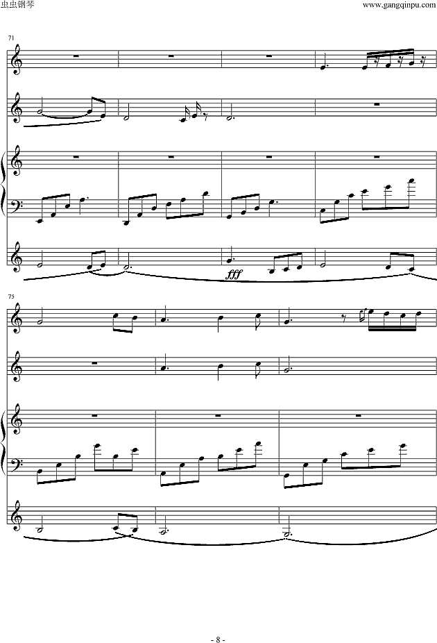 Love Letter To You钢琴谱